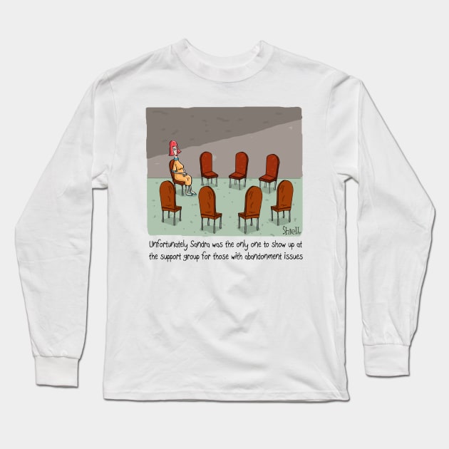 Abandonment Issues Long Sleeve T-Shirt by macccc8